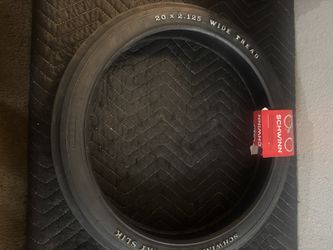 Schwinn Stingray Slik Red Tire