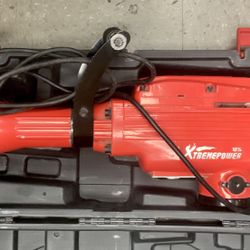 XtremepowerUS 2200w Electric Corded Demolition Jack Hammer Tool Concrete Breaker Construction Professional Heavy Duty Job Site Demo Punch  Jackhammer