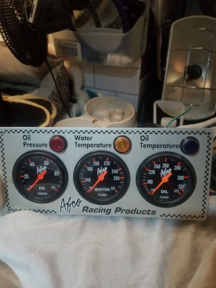 Race Car Gauges By Afco 50$
