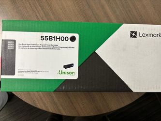 Lexmark 55B1H00 Black High-Yield Toner