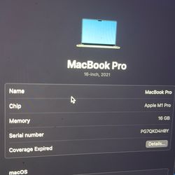2021 MacBook Pro 