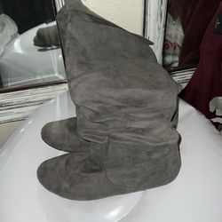 Gray Boots 