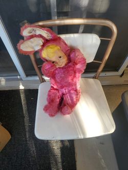 Rushton Rubber Face Bunny Rabbit 1964 Baby Doll Face Long Ears My Toy VTG MCM