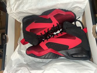 Red and Black High-Top Basketball Sneakers women’s size 7