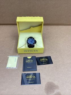 Invicta Black Watch with Box