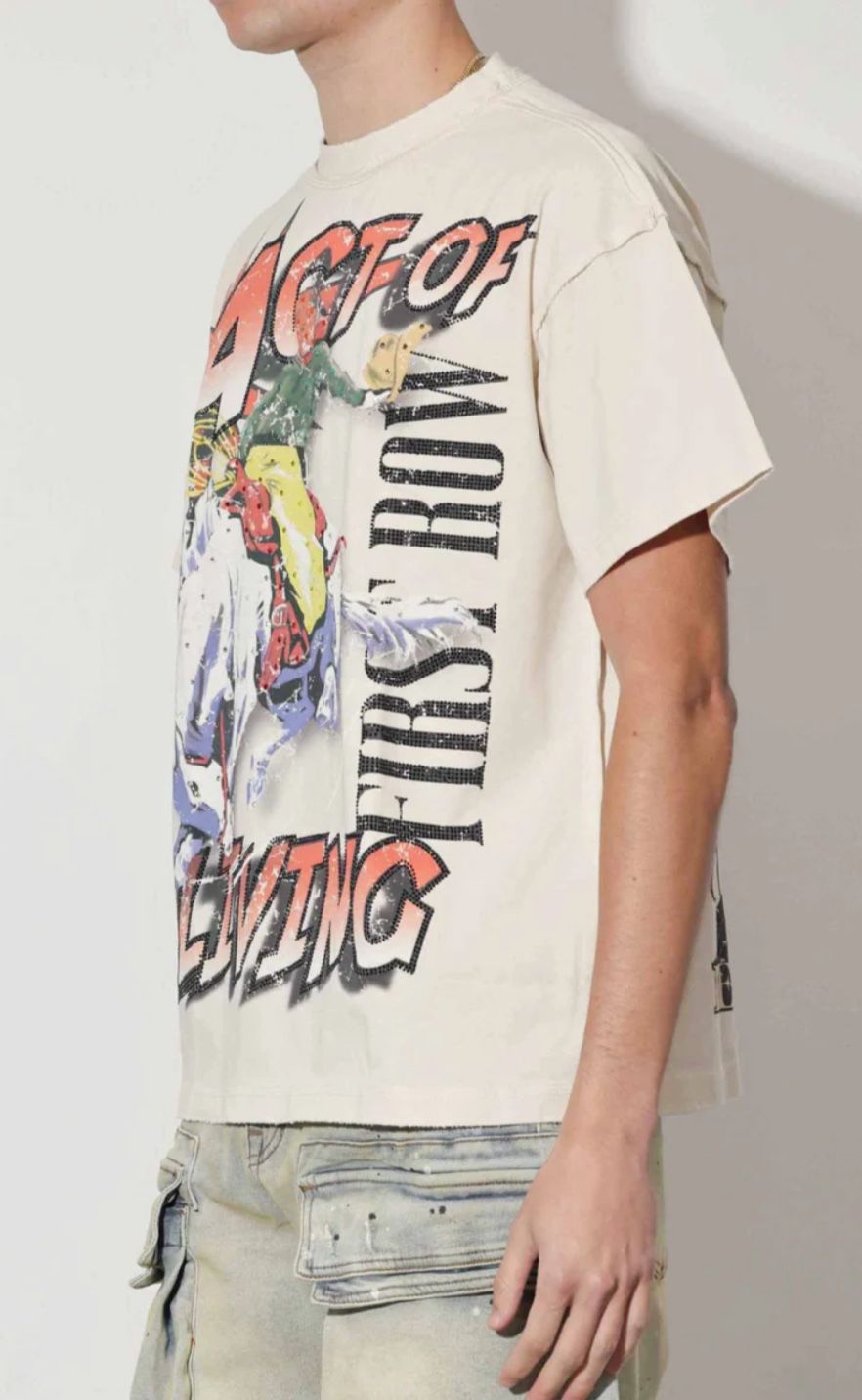 Brand: FIRST ROW STREET STYLE FASHION TSHIRT. Size: M