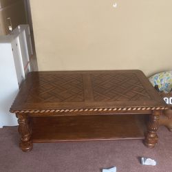 Wooden Coffee Table 