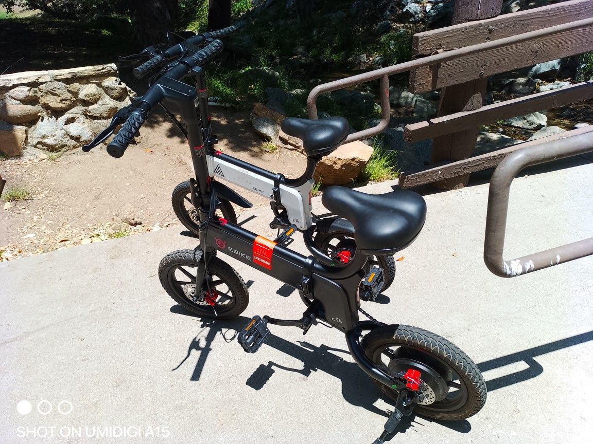 14" 3-Speed Folding Electric Bike