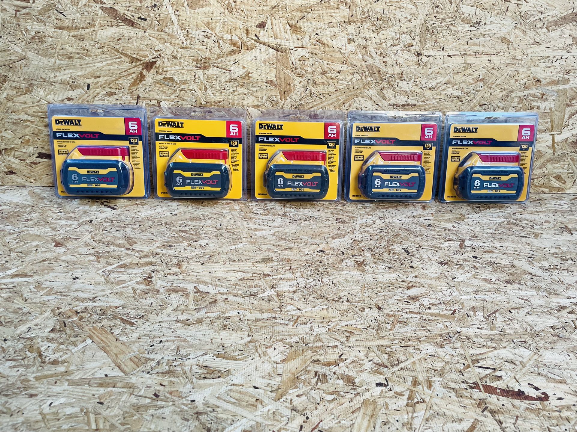 Dewalt Battery 6.0 HA Flex Volt Price Each!