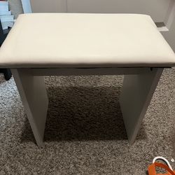 Mini White Bench