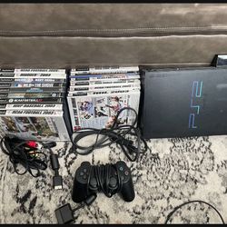 Sony PS2 With 15 Games