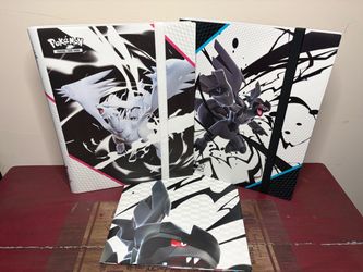 Black Bolt + White Flare Binder and Poster Bundle