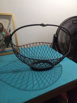 Black basket