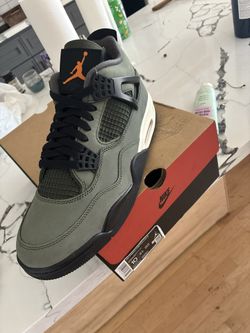 UNDEFEATED NIKE AIR JORDAN 4 SZ 10 DS