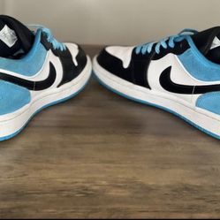 Air Jordan 1 Low Lazer Blue Size 10