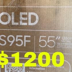 Samsung 55 OLED 144Hz 4K Top Of The Line TV 2025 Model 