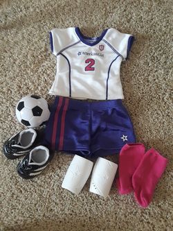 American Girl soccer outfit