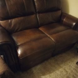 Leather Couch Jerome's Furniture 