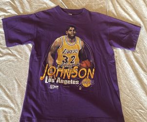Vintage Salem Tagged Lakers Magic Johnson T Shirt size medium