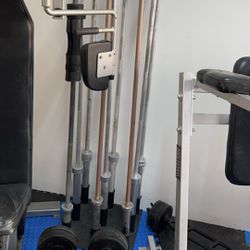 Olympic Barbell Storage For 9