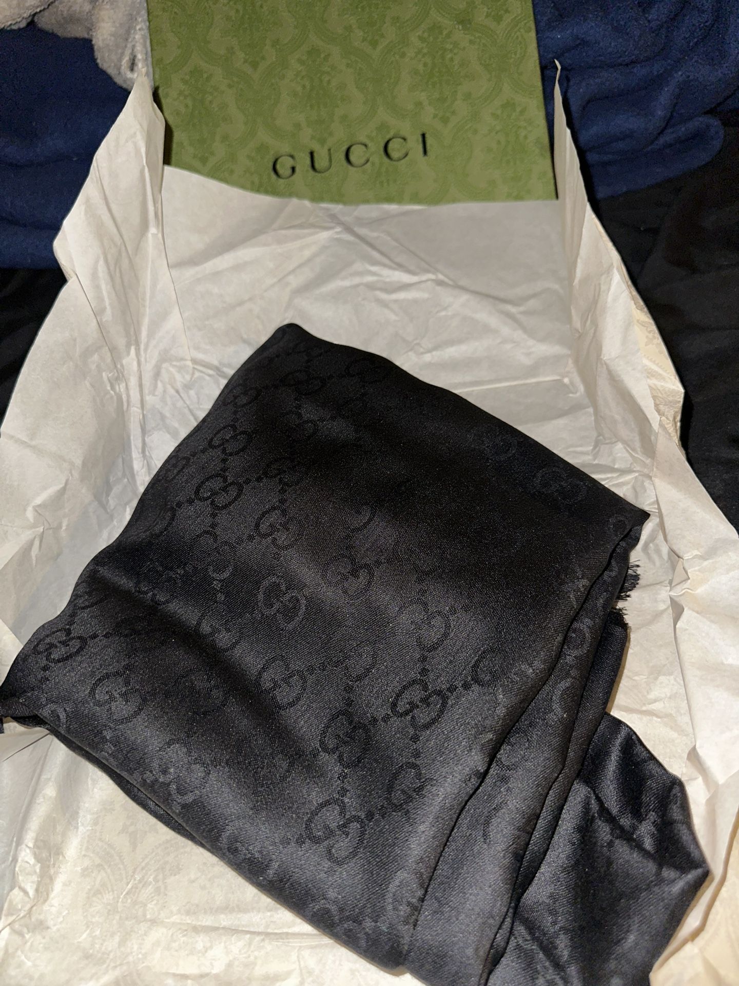 GC Jacquard Silk Wool Shawl