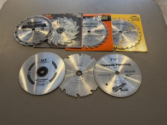  Saw Blades Total Of 7