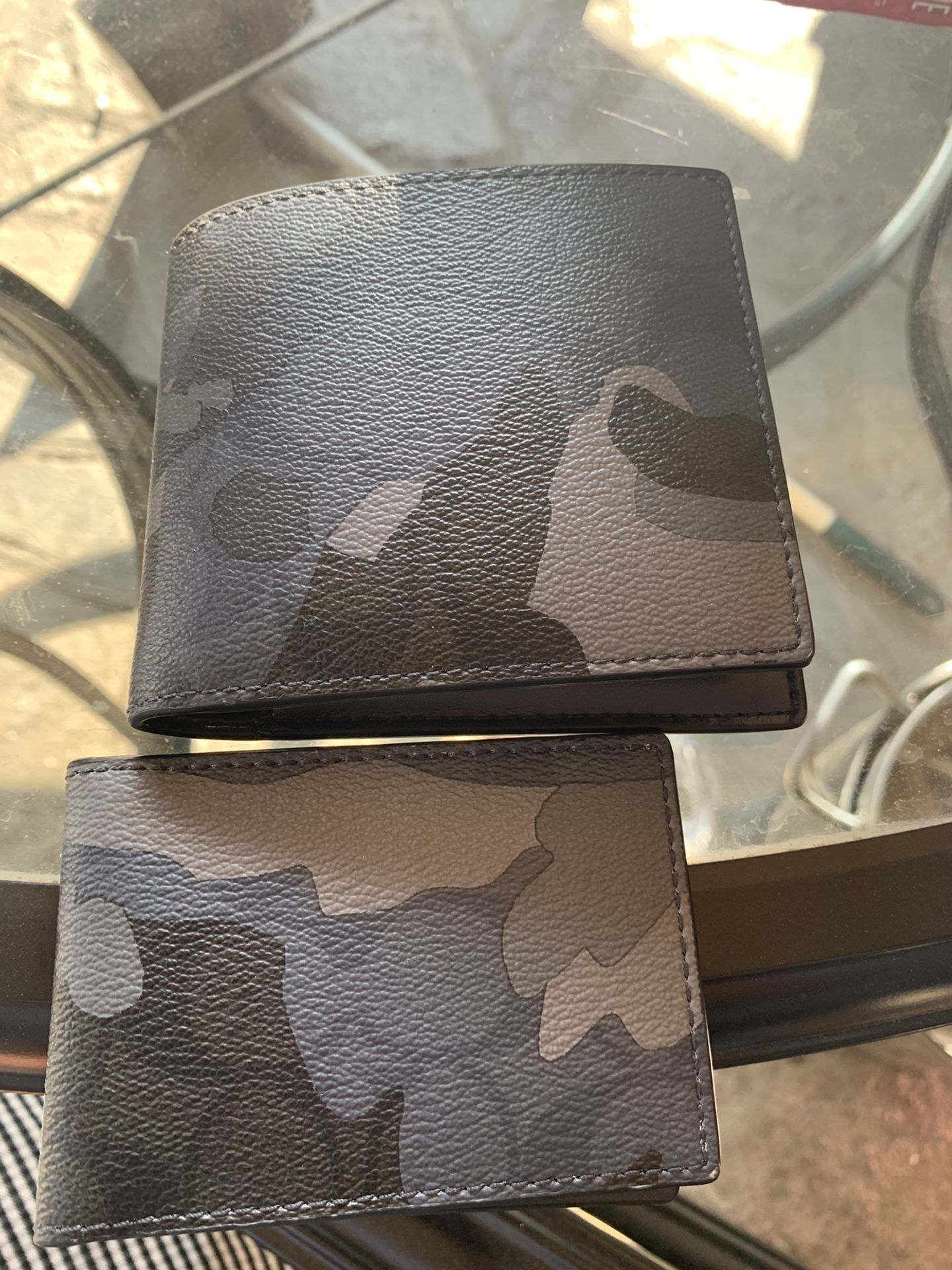 $50 men Coach wallet got as gift