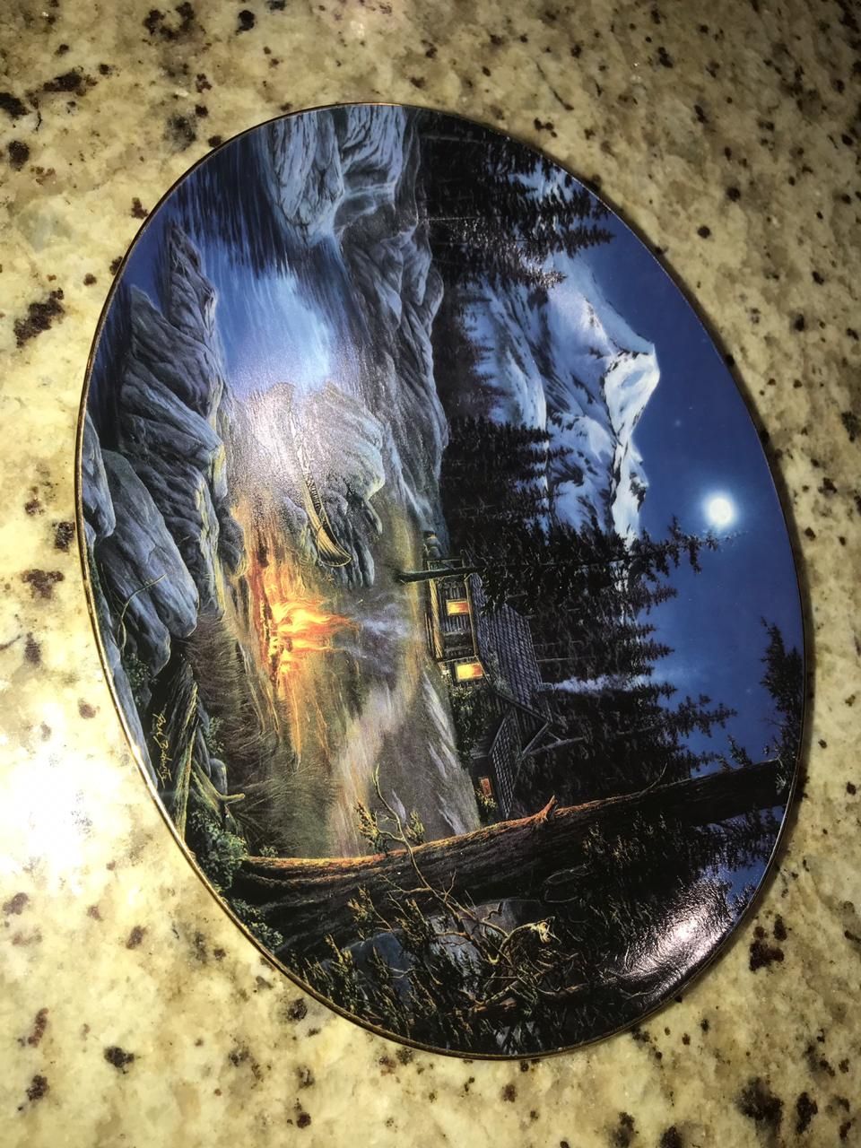 Comfort by the Campfire Plate