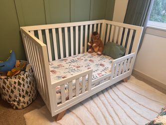 Crib that converts to toddler bed