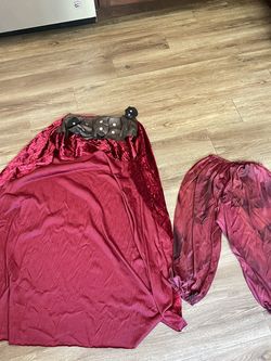 Cape And Pants Halloween Costume