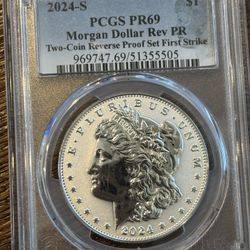 PCGS PR69 Reverse Proof Morgan Dollar – 2024-S