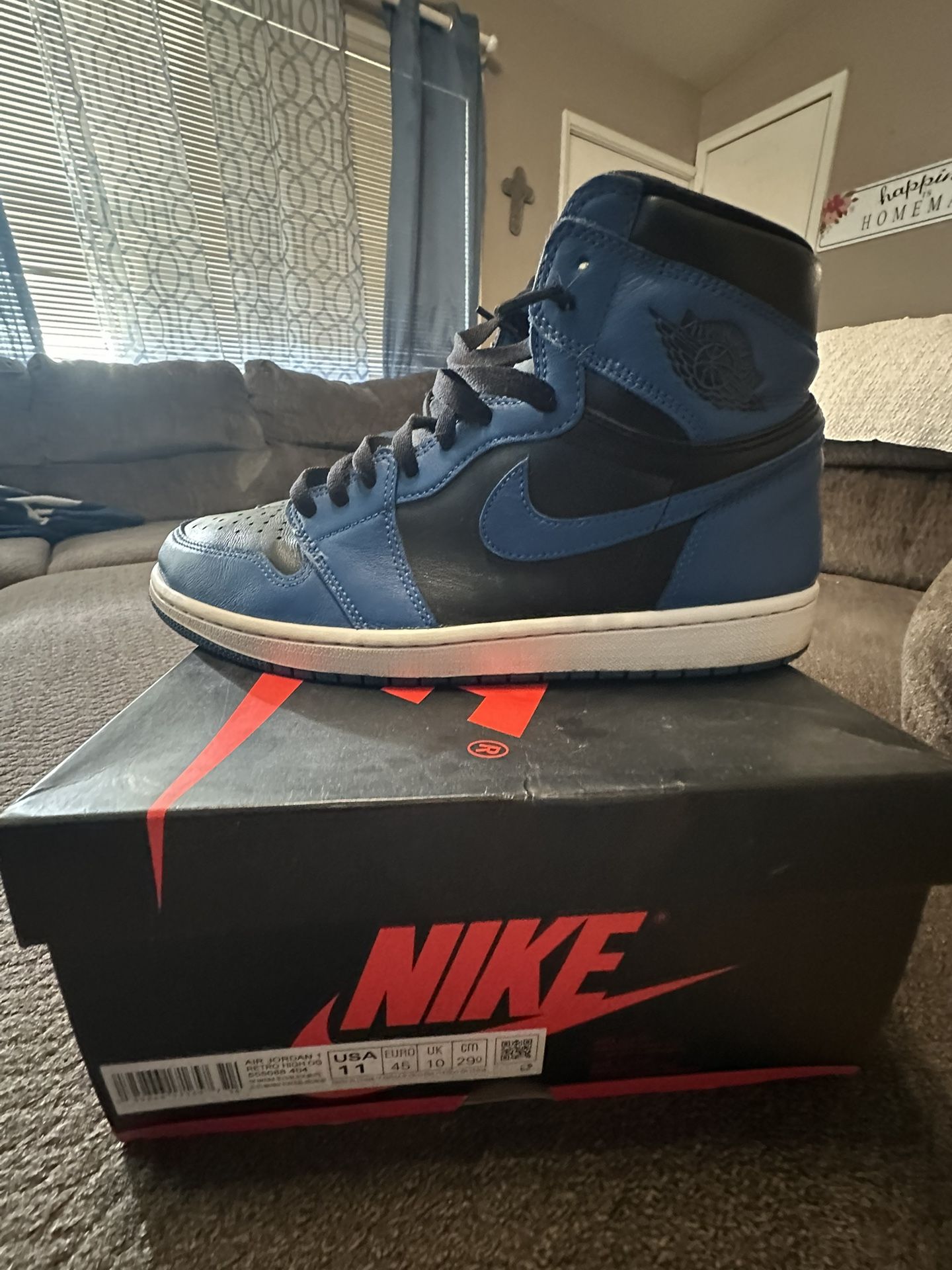 Jordan Marina Blue 1s Sz 11