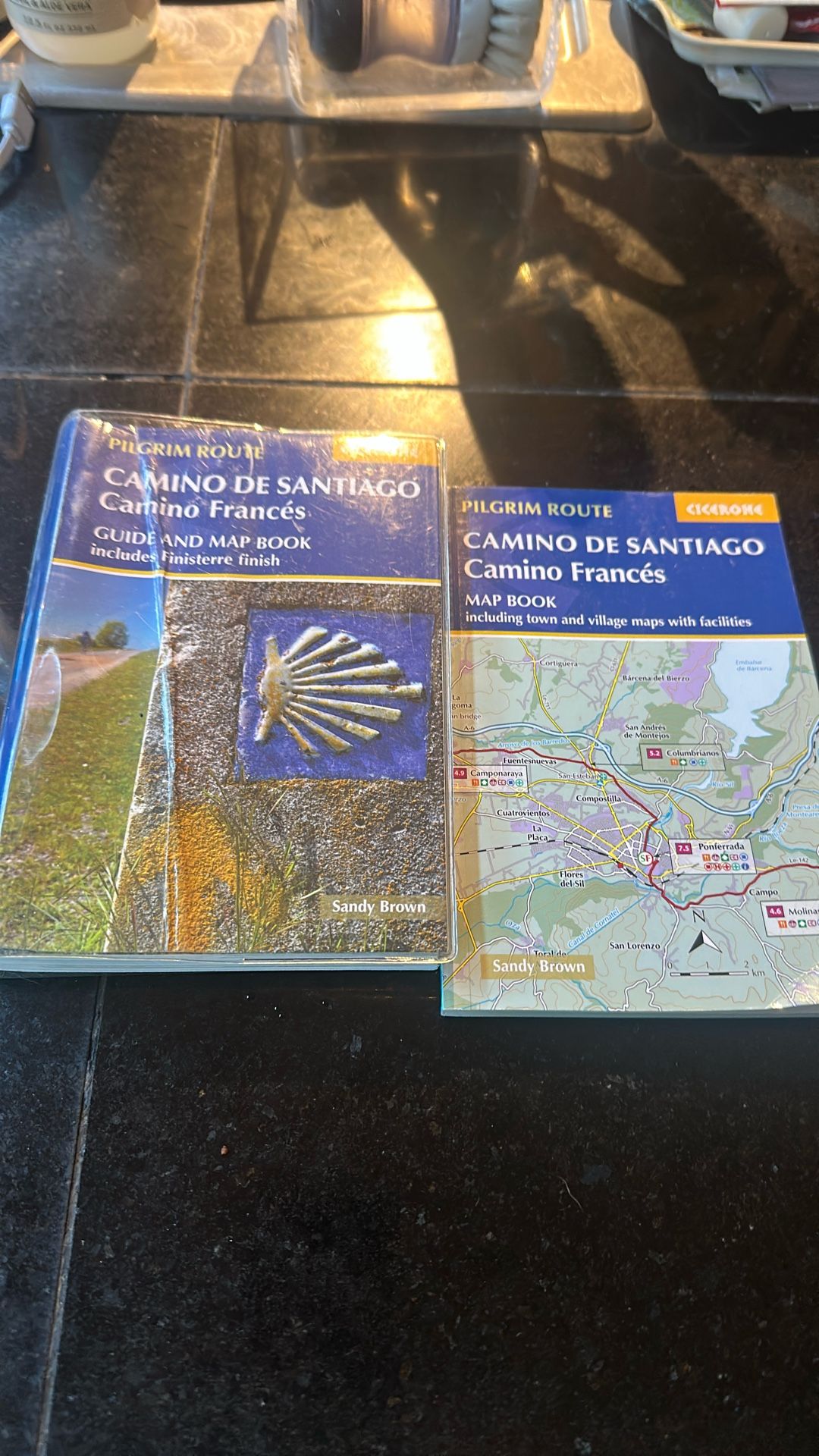 Camino Frances Guidebook And Map