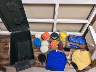 Car Detailing Kit with Ammo Can Storage