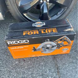 RIDGID Z-1/4 IN. WORM DRIVE CIRCULAR SAW