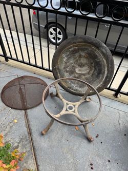 Heavy duty fire pit