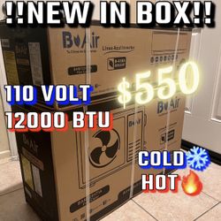AC & Heater Mini Split 12000 BTU NEW Minisplit a/c air