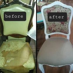 chair reupholstery and more