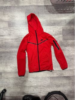 red Nike tech