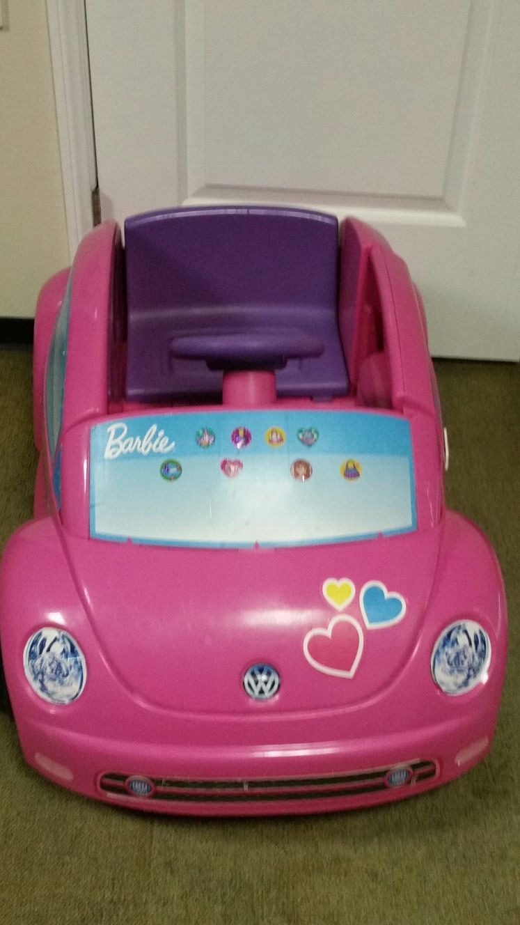 Barbie vw 2024 bug power wheels