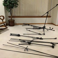 Mic Stands,1double Mic Stand, 2 Music holder Stand