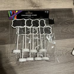 Chalkboard Stands 