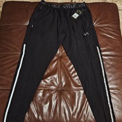 TLF Vital Element Workout Joggers Mens Black