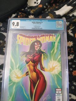 Spider-Woman #1 CGC 9.8 Campbell Variant Cover