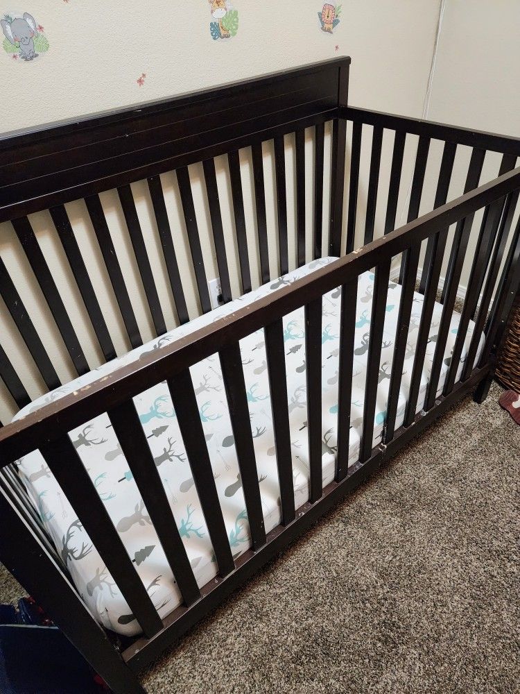 Crib With Mattress
