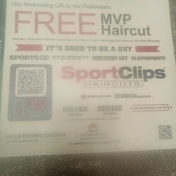 I Have A $34 Dollar Haircut For Sale Expires 3/31/2026