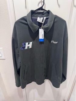 Adidas Originals HYC Crew Coach Jacket – Carbon – L – NWT