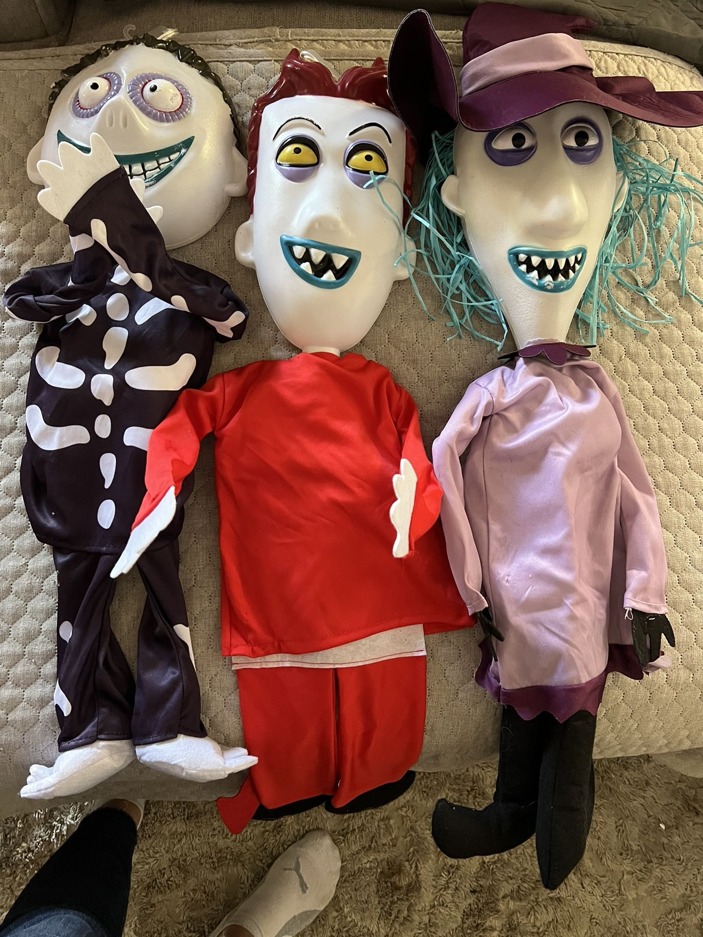 Nightmare before Christmas Lock Shock And Barrel