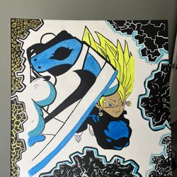 NKE DBZ Painting 