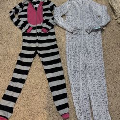 Big Kids Onesie Pajamas XL 14-16
